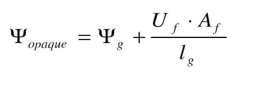 Rovnice 1 - vztah pro stanovení Ψ opaque 